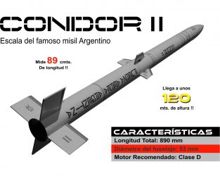 Cohete Modelo Condor II