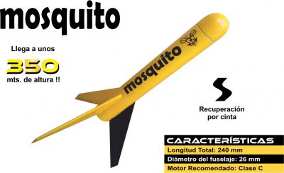 Cohete Modelo Mosquito