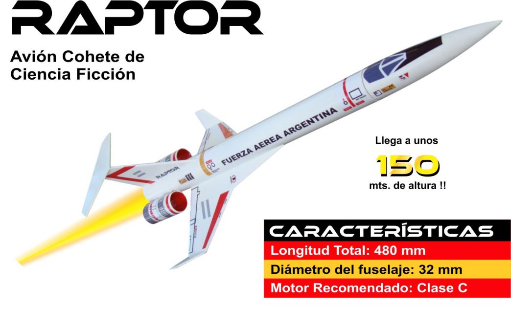 Cohete Modelo Raptor
